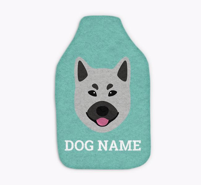 Name And Icon: Personalised {breedFullName} Hot Water Bottle